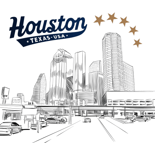 imperial-about-us Houston Texas vector illustration